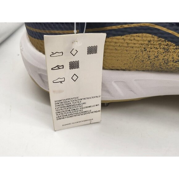 Adidas Icon V Boost Baseball Cleats Men's 13.5 Navy Gold Metal Three Stripe Life - Picture 12 of 13